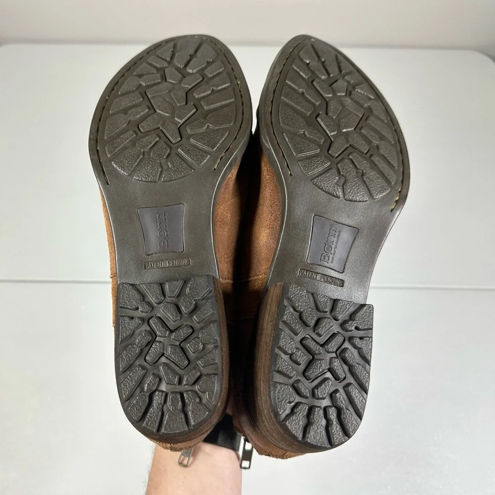 Born Kerri Distressed Suede Ankle Booties - Picture 10 of 10